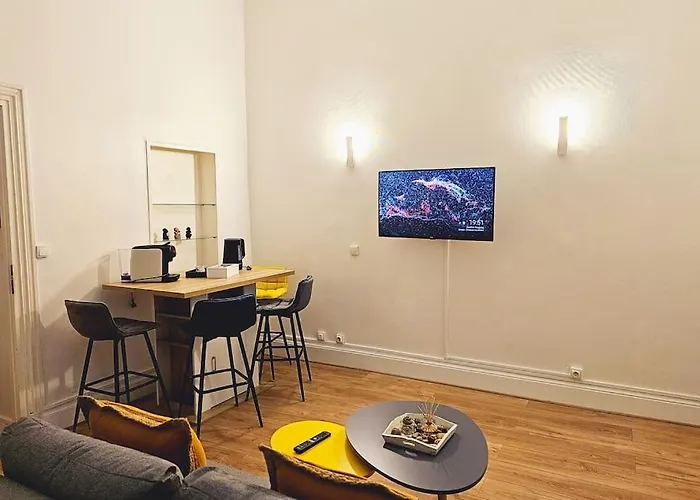 Elegencia-t2 De Charme-hyper Centre-fibre Apartamento *